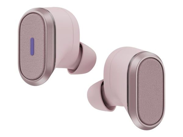 Logitech Zone True Wireless - True wireless-hodetelefoner med mikrofon - i øret - Bluetooth - aktiv støydemping - rosa