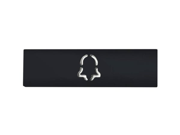 DoorBird 423863033, Anropsknappmodul, Antrasitt, DoorBird, Rustfritt stål, Overflate, DoorBird D21x Video Door Station