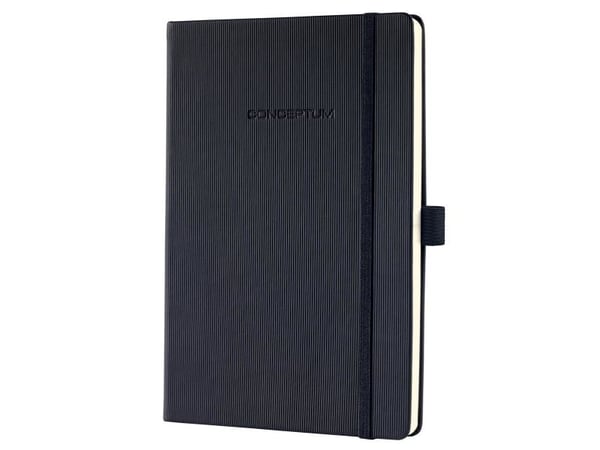 Sigel CO109, Mønster, Svart, A5, 194 ark, 80 g/m², Innbundet (hardcover) Sigel CO109, Mønster, Svart, A5, 194 ark, 80 g/m², Innbundet (hardcover)
