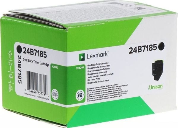 Lexmark 24B7185, 9000 sivua, Musta, 1 kpl