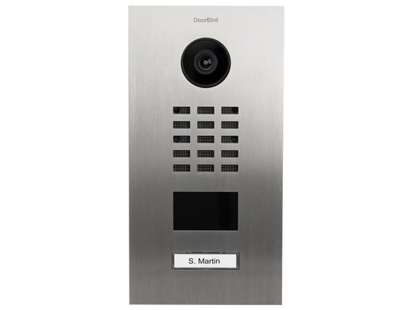 DoorBird D2101V, 720p, Ultra-bredvinkel, 140°, 100°, 10 m, 180°