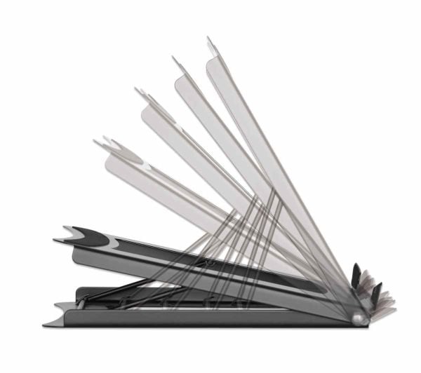 Manhattan 462129, Laptop stativ, Sort, Stål, 25,4 cm (10"), 39,6 cm (15,6"), 5 kg