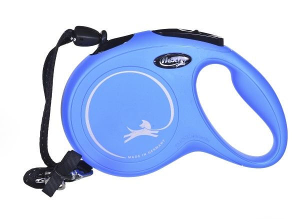 flexi New Classic snor M, 8M, 20KG, blå