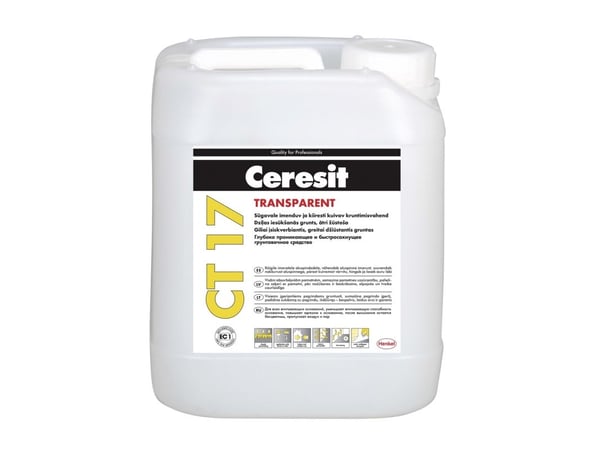 Ceresit CT 17 transparent 5 L hvit