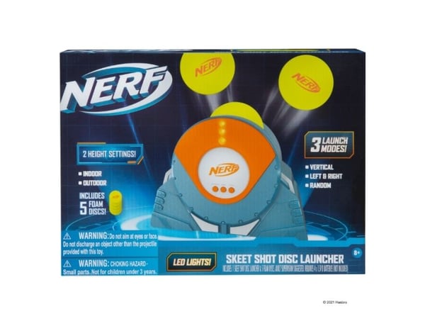 Hasbro NERF Skeet Shot Disc Launcher -levynheittäjä