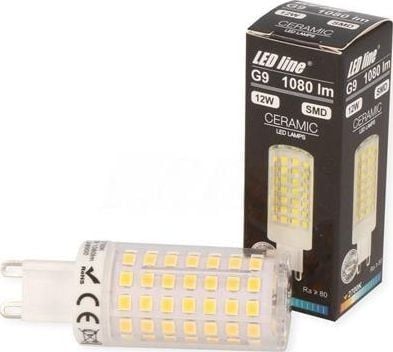 Varle LED-pære G9 230V 12W 1160 lm varm hvit LED-linje
