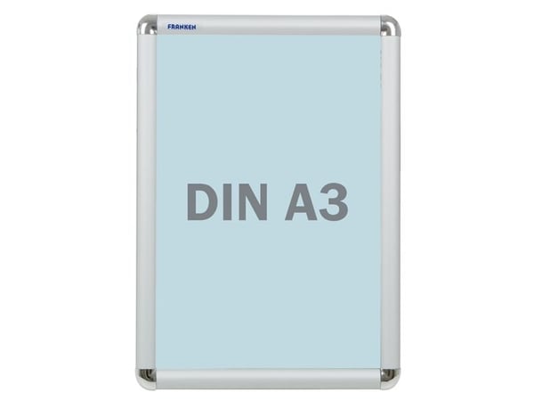 Franken BS0702, Innendørs, Sølv, Aluminium, Landskap/portrett, A3, 327 mm