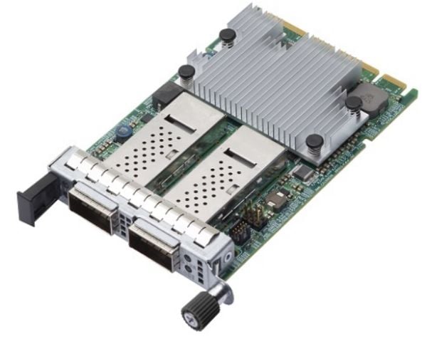 Broadcom NetXtreme E-Series N2100G - Verkkosovitin - PCIe 4.0 x16 matala profiili - 100 Gigabitin QSFP56 x 2