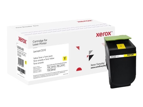 Everyday - Extra High Capacity - gul - kompatibel - tonerpatron (alternativ for: Lexmark 70C0X40, Lexmark 70C2XY0, Lexmark 70C2XYE) - for Lexmark C...