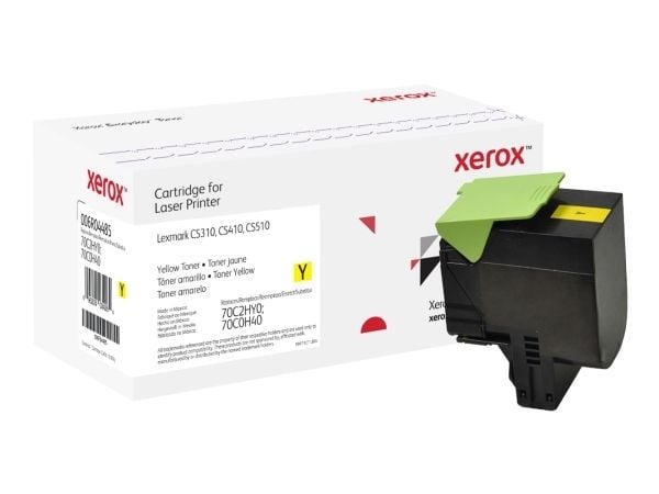 Everyday - Høy ytelse - gul - kompatibel - tonerpatron (alternativ for: Lexmark 70C0H40, Lexmark 70C2HY0) - Green World Alliance returprogram - for...