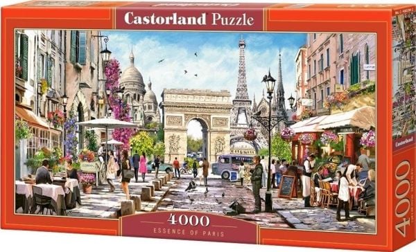 Castorland Essence of Paris 4000 pcs, 4000 kpl, Kaupunki, 9 vuosi/vuosia