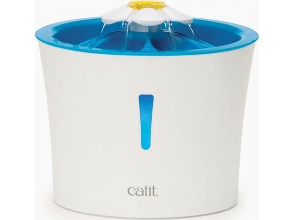 Catit Flower Fountain drikkefontene 3 L med LED nattlys