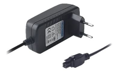 Teltonika - Strømadapter - AC 100-240 V - 18 watt - Europa - for Teltonika RUT360, RUTX08, RUTX09, RUTX10, RUTX11, RUTX50, RUTXR1