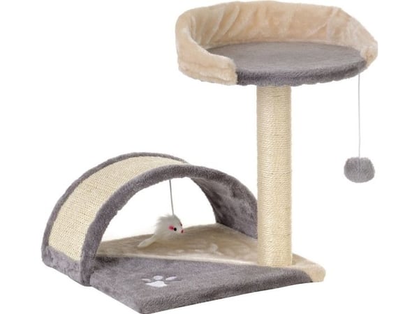 Funfit skrapestolpe, katteseng med observasjonsplattform, 2 nivåer (2763)