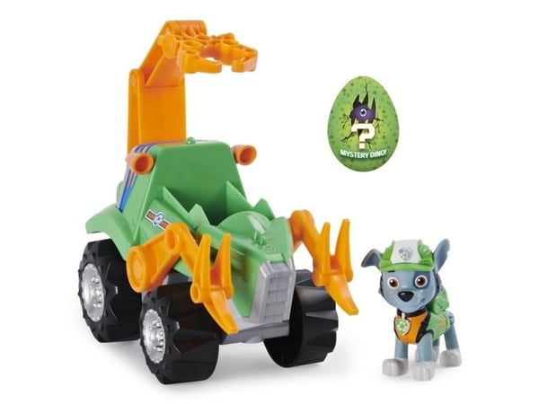 Paw Patrol Dino Deluxe Vehicles Rocky