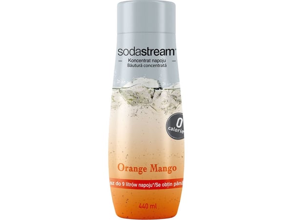 Sodastream Mango Appelsiinisiirappi Zero 440 ml