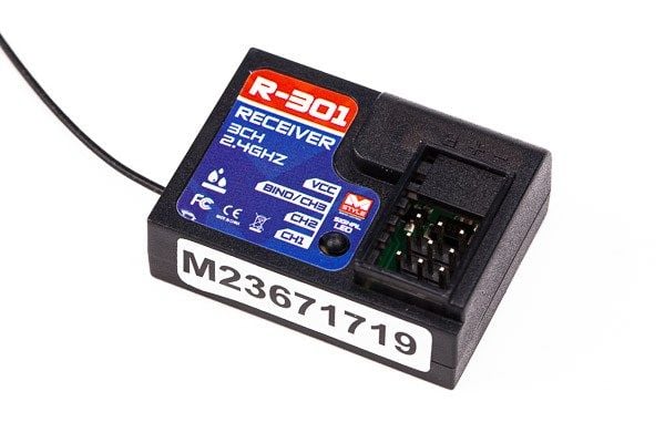 Receiver R-301 3Ch 2.4GHZ - Waterproff Receiver R-301 3Ch 2.4GHZ - Waterproff