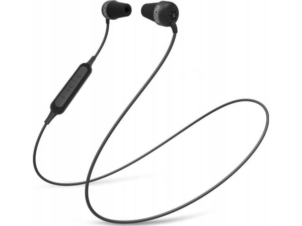 Koss The Plug - Ørepropper med mikrofon - i øret - Bluetooth - trådløs - svart