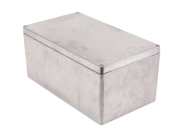 Hammond Electronics 1590Z250 handkapsling 400 x 230 x 180 gjuten zink natur, 1 st