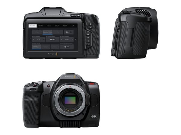 Blackmagic Pocket Cinema Camera 6K Pro - Videoopptaker - 6K / 50 fps - kun hus - flashkort - Bluetooth