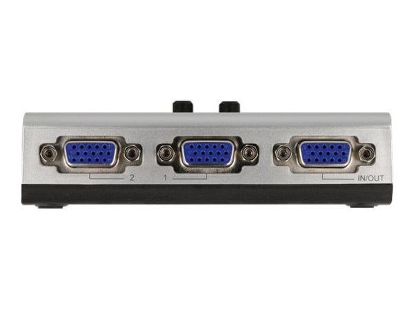 Delock - Video-splitter/svitsj - 2 x VGA - stasjonær