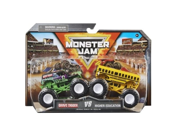 Monster Jam 1:64 die-cast 2-pack
