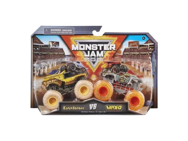 Monster Jam 1:64 die-cast 2-pack