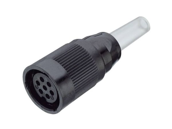 BINDER 09-0060-00-05, Sort, Sølv, IP40, 250 V, 10 A, -40 - 85 °C