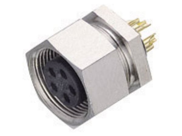 BINDER 09-0082-00-04, 3 A, 125 V, Hunstik, Metallinen, IP40