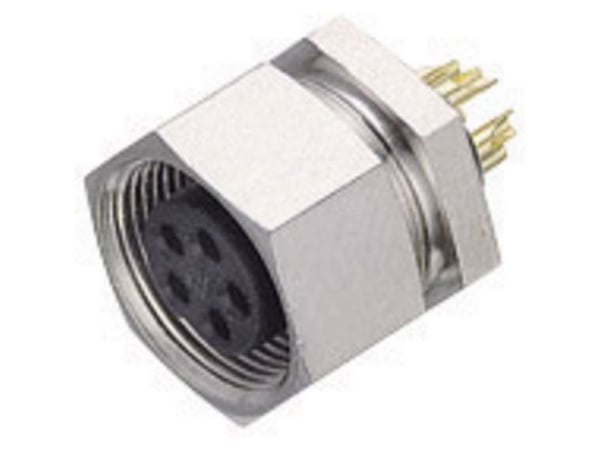 BINDER 09-0098-00-05, 3 A, 125 V, Hunstik, Metallinen, IP40