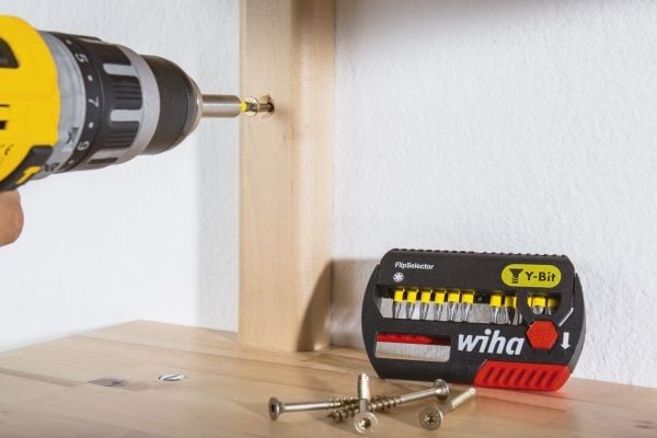 Wiha 42294, 25 stykker, Philips, PH 2, 136 g, 25,4 / 4 mm (1 / 4"), Boks