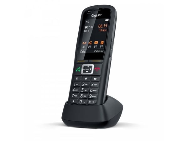 Gigaset R700H Pro - Trådløst ekstra håndsett - med Bluetooth-grensesnitt - DECT\GAP\CAT-iq - svart