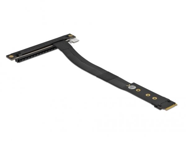 Delock M.2 Key M til PCIe x16 NVMe vinklet - Grensesnittadapter - PCIe 3.0 x16 (NVMe) - M.2-kort (64134)