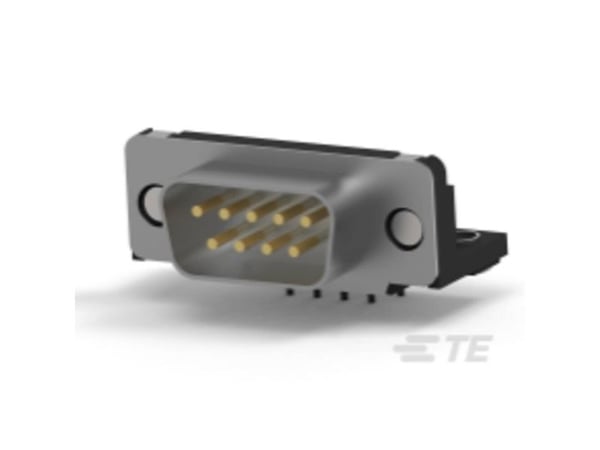 TE Connectivity TE AMP AMPLIMITE Front Load RA metallshell montert 5747250-4 1 stk brett