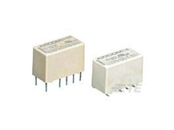 TE Connectivity PCB Mount Non-Latching Relay, 5V dc Coil, 2A Switching Current, DPDT