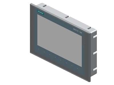 Siemens 6AV21232JB030AX0, 22,9 cm (9"), 800 x 480 pikseliä, LCD, TFT, Resistiivinen, Musta