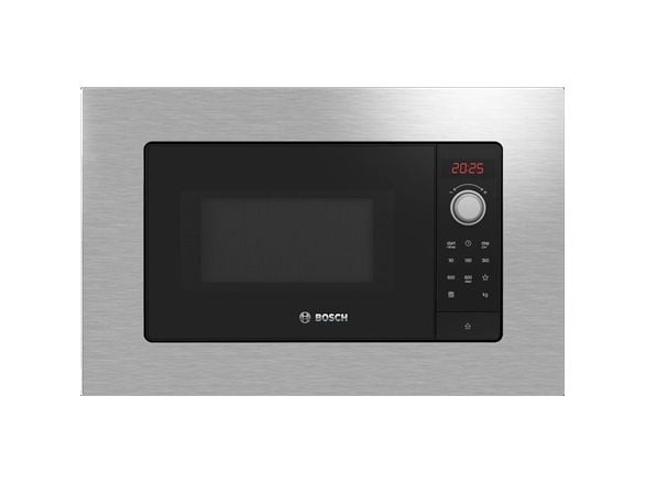Bosch Serie | 2 BFL623MS3 - Mikrovågsugn - inbyggd - 20 liter - 800 W - rostfritt stål
