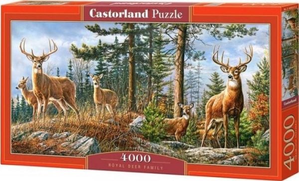 Castorland C-400317-2, 4000 stykker, Dyr, 9 år