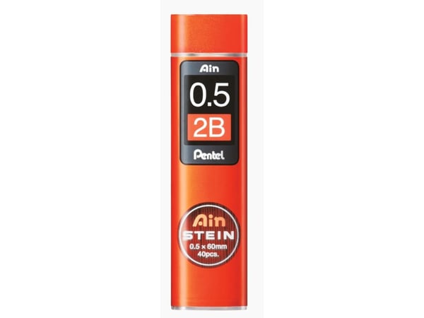 Pentel C275-2BO, Grå, Fint, Oransje, 0,5 mm, 40 stykker, Boks