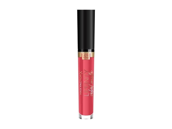 Max Factor Lipfinity Velvet Matte Liquid Lipstick 025 Red Luxury 4 Ml