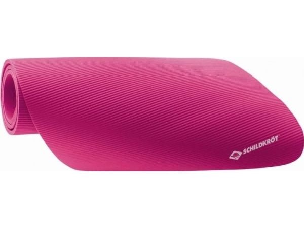 Schildkröt Fitness 960070, Treningsmatte til generelle formål, Rosa, Gummi, 1850 mm, 1 cm