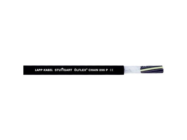 LAPP 1023245-50 Kättingkabel ÖLFLEX® CHAIN 896 P 4 G 4 mm² Svart 50 m