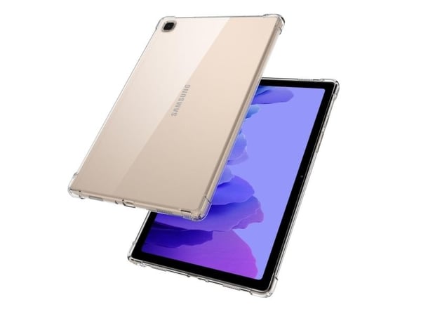 eSTUFF - Baksidedeksel for nettbrett - termoplast-polyuretan (TPU) - blank - for Samsung Galaxy Tab A7
