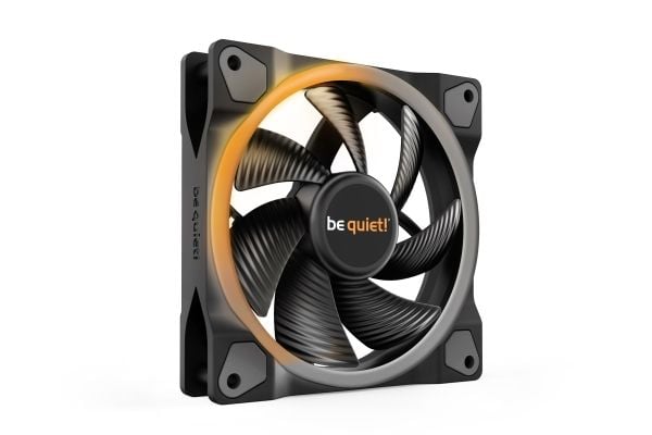 be quiet! Light Wings - Kabinettvifte - PWM - 120 mm - svart