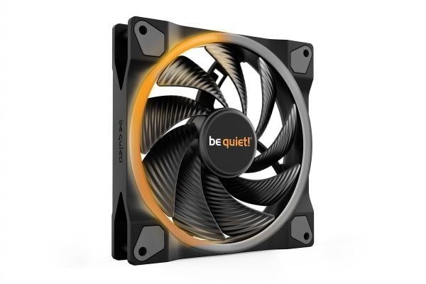 be quiet! Light Wings - Kabinettvifte - 140 mm - svart
