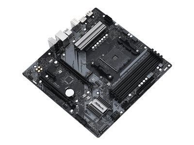 ASRock A520M Phantom Gaming 4 - Hovedkort - micro ATX - Socket AM4 - AMD A520 Chipset - USB 3.2 Gen 1 - Gigabit LAN - innbygd grafikk (CPU kreves) ...