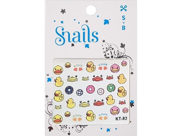 Snails negle-klistremerker Quack Quack