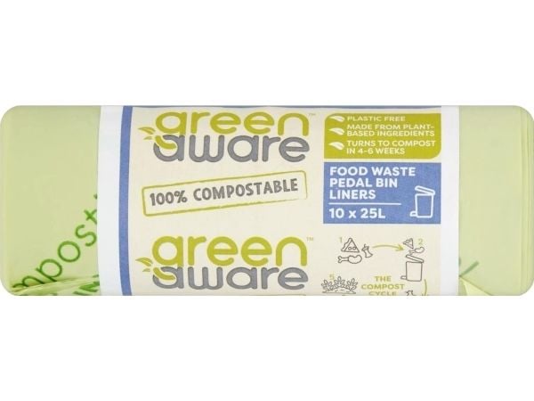 GreenAware avfallsposer til matavfall 25L 10 stk