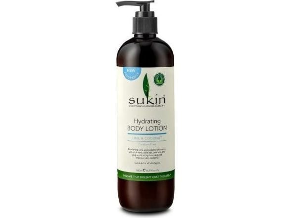 Sukin fuktighetsgivende bodylotion lime & kokos 500 ml