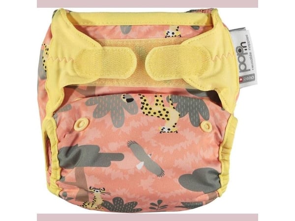 Close Caboo omslag, flergangsble V2 Cheetah m/ babus-innlegg 3–16 kg, 1 stk